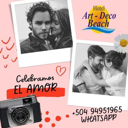 Hotel Art Deco Beach La Ceiba Ngoại thất bức ảnh