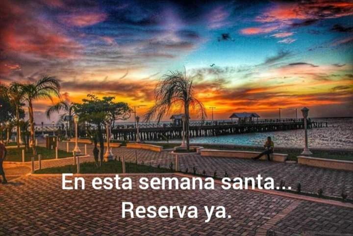 Hotel Art Deco Beach La Ceiba Ngoại thất bức ảnh